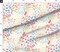 Butterfly Garden Blooms Meadow Floral Sweet Dreams Botanical Whimsical Multicolor Pollinators Wildflowers Large Scale Custom Printed Fabric by Spoonflower Various Fabrics by the Yard or Fat Quarter